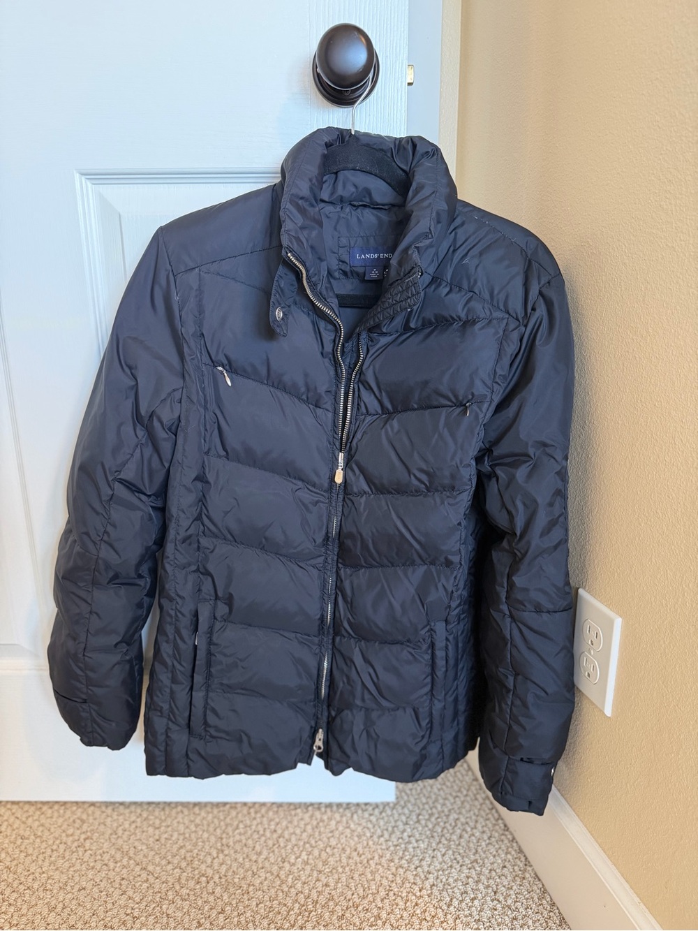 Lands' End Goosedown Puffer Jacket